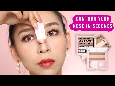 Highlight & Contour Your Nose in Seconds! | Tina Tries It - UC0ng0jJflTuJBBH5DGvr1Pw