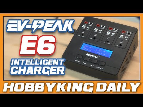 EV-Peak E6 Intelligent Charger - HobbyKing Daily - UCkNMDHVq-_6aJEh2uRBbRmw