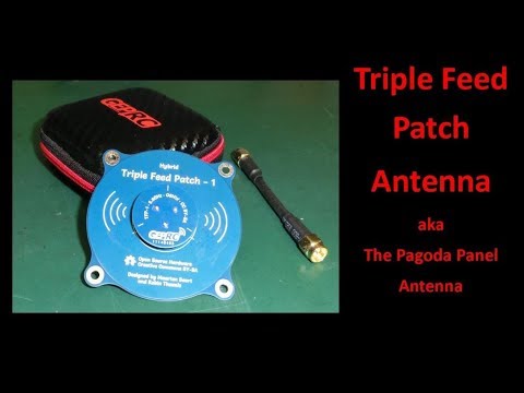 Triple Feed Patch Antenna aka The Pagoda Panel Antenna - UCHqwzhcFOsoFFh33Uy8rAgQ