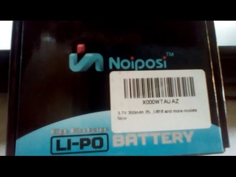 Noiposi 3.7V 350mAh Lipo Battery Hubsan X4 Nano Prowler REVIEW RTF - UCXP-CzNZ0O_ygxdqiWXpL1Q