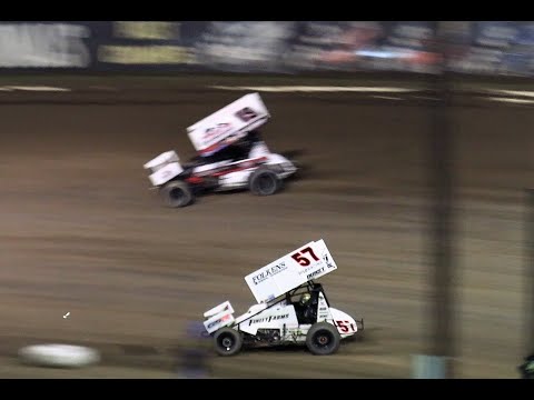 #19 Brent Marks vs. #57 Kyle Larson @ Eagle Raceway 2023 - dirt track racing video image