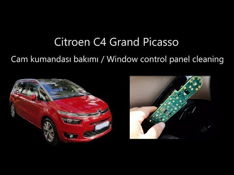 C Mo Desmontar Y Limpiar El Panel De Interruptores De La Ventana En Un Citroen C Grand Picasso