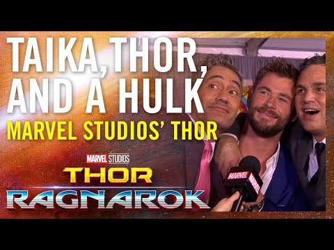 Taika, Thor and a Hulk -- Marvel Studios' Thor: Ragnarok Red Carpet Premiere - UCvC4D8onUfXzvjTOM-dBfEA