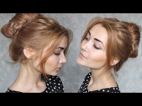 Easy & Quick Messy Bun Tutorial - UCBKFH7bU2ebvO68FtuGjyyw