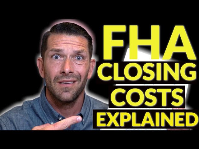 How Much Are Closing Costs on an FHA Loan?
