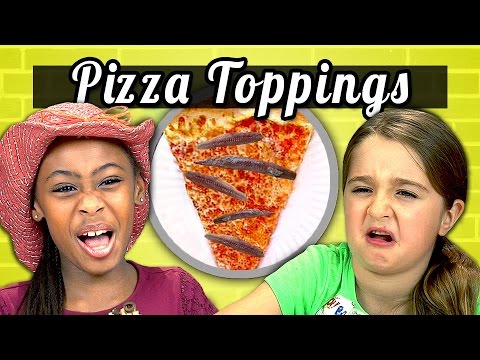 KIDS vs. FOOD #5 - PIZZA TOPPINGS - UCHEf6T_gVq4tlW5i91ESiWg