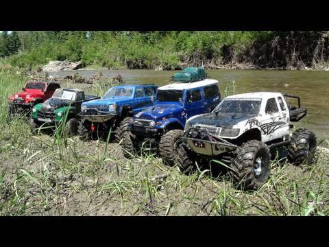 RC ADVENTURES - SCALE RC TRUCKS #20 - MUDDING! GROUP 4X4 ACTION! - UCxcjVHL-2o3D6Q9esu05a1Q