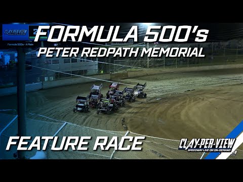 Formula 500's | Peter Redpath Memorial - Latrobe - 7th Dec 2024 | Clay-Per-View - dirt track racing video image