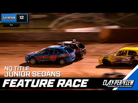 Junior Sedans | NQ Title - Cairns - 5th Jul 2025 | Clay-Per-View - dirt track racing video image