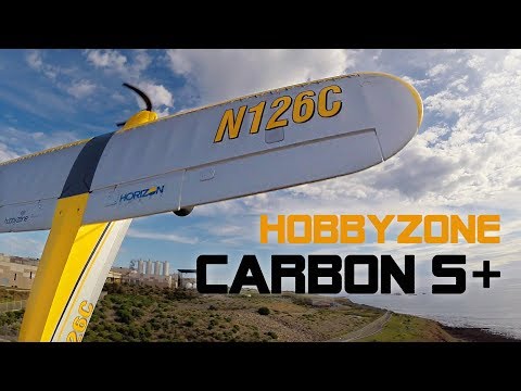 Hobbyzone Carbon S+ RC Plane - UCntRSeB7u7KGVR9FUkHzLPA