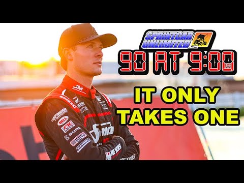 SprintCarUnlimited 90 at 9 for Thursday, June 19th: One big win can save a driver's season - dirt track racing video image