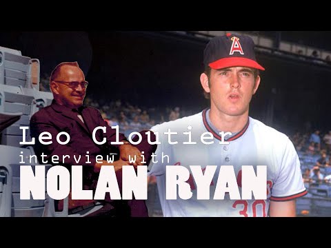 Nolan Ryan, California Angels interviewed by Leo Cloutier 1973 video clip