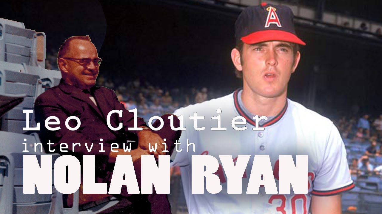 Nolan Ryan, California Angels interviewed by Leo Cloutier 1973 video clip