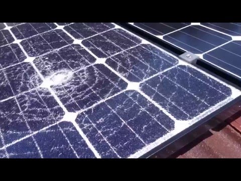 Home Rooftop Solar Power System Update - Shattered Panel! - UC2DjFE7Xf11URZqWBigcVOQ