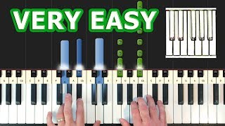 Amélie - piano tutorial easy - Comptine d'un Autre Été - Yann Tiersen - how to play
