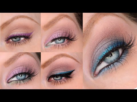 5 Different Ways to Wear Colored Eyeliners - UCwQ48S6LdJVdGUM27M0oy4w