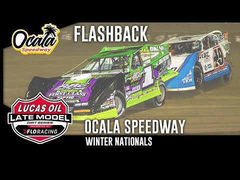 Lucas Oil Late Model Dirt Series | #WinterNationals - Night 1 | Ocala Speedway - dirt track racing video image