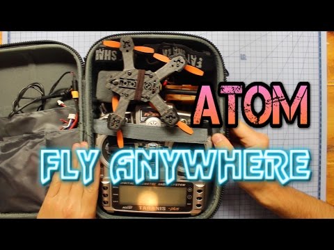 Rotor X: ATOM 122 My carry case. Fly Anywhere, Anytime - UC3ioIOr3tH6Yz8qzr418R-g