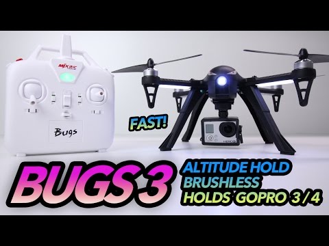 MJX RC BUGS 3 Brushless Drone Review - CHEAP Camera Drone - UCwojJxGQ0SNeVV09mKlnonA