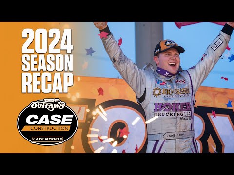 Bobby Pierce | 2024 World of Outlaws CASE Construction Equipment Late Model Season Recap - dirt track racing video image