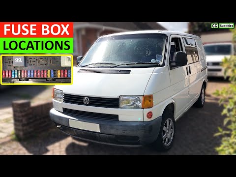 Waar Is De Zekeringkast Op De Volkswagen Transporter T4 - Volkswagen  Transporter (Mk 4, T4)