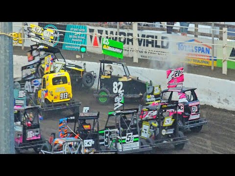 Paradise Valley Speedway - Ministocks in Paradise 3rd Tier Champs - 15/2/25 - dirt track racing video image