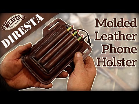 Wet Molded Leather iPhone Holster with Jimmy DiResta