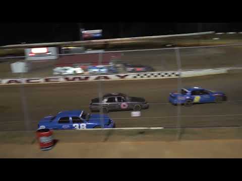 09/17/22 Crown Vic Feature - Swainsboro Raceway - donut car went from 10th to 3rd - dirt track racing video image