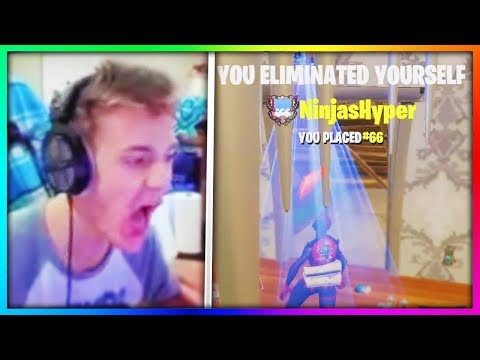 7 Times Ninja Got Outplayed in Fortnite: Battle Royale (RAGE) - UCSdM6hW8PdqVve3H898ATow