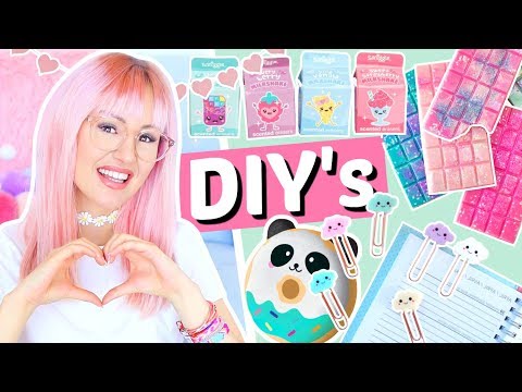 die süßesten KAWAII DIY's ever!! ✂️| ViktoriaSarina - UC8TkgoBWpKPb7VqSaUt8g5g