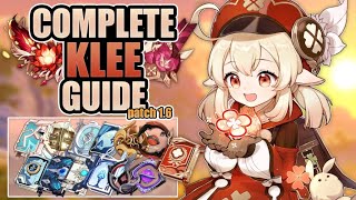 KLEE - Complete Guide - 4★/5★ Weapons, Artifacts, Builds & Comp Showcase | Genshin Impact