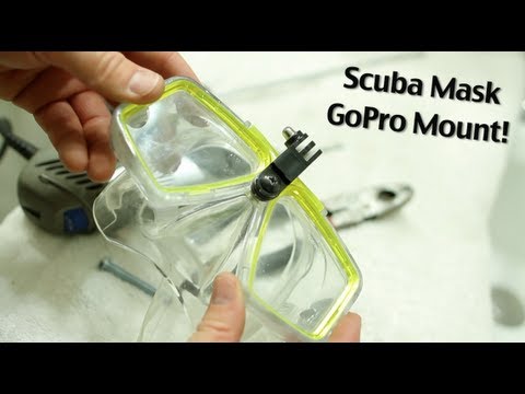 How To Make A Mount On A Scuba Mask - GoPro Tip #194 - UCTs-d2DgyuJVRICivxe2Ktg