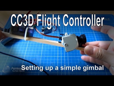 CC3D Quick Tip - Setting up a Simple Pitch Camera Gimbal - UCp1vASX-fg959vRc1xowqpw