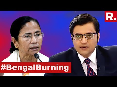 Video - Debate Video - Brutality Does Not End In The City? | Arnab Goswami on West Bengal #BengalBurning #India