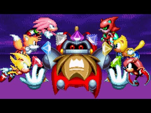 Sonic Mania Plus - All Super Characters vs Secret Final Boss - UC-2wnBgTMRwgwkAkHq4V2rg