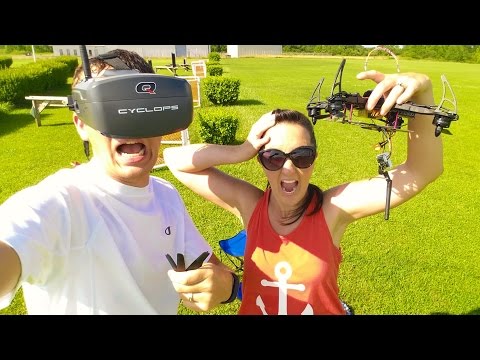 HobbyKing Black Widow First FPV Flight w/ Quanum Cyclops - 260 FPV Racer Drone RTF - TheRcSaylors - UCYWhRC3xtD_acDIZdr53huA