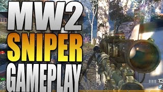 Nine Lives - Sniper FFA Gameplay on Estate - Modern Warfare 2 Multiplayer Gameplay (MW2)