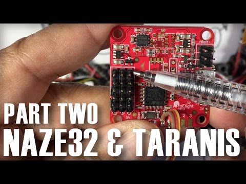 Naze32 Taranis Setup - FrSky D4R II CPPM & Telemetry Part 2 - UCOT48Yf56XBpT5WitpnFVrQ