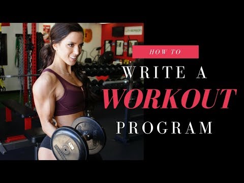 HOW TO WRITE A WORKOUT PROGRAM – made easy! - UC-07j8SBVA5mHbiNWe2-jcw