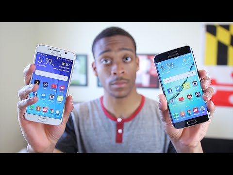 Samsung Galaxy S6 vs S6 Edge Review! - default