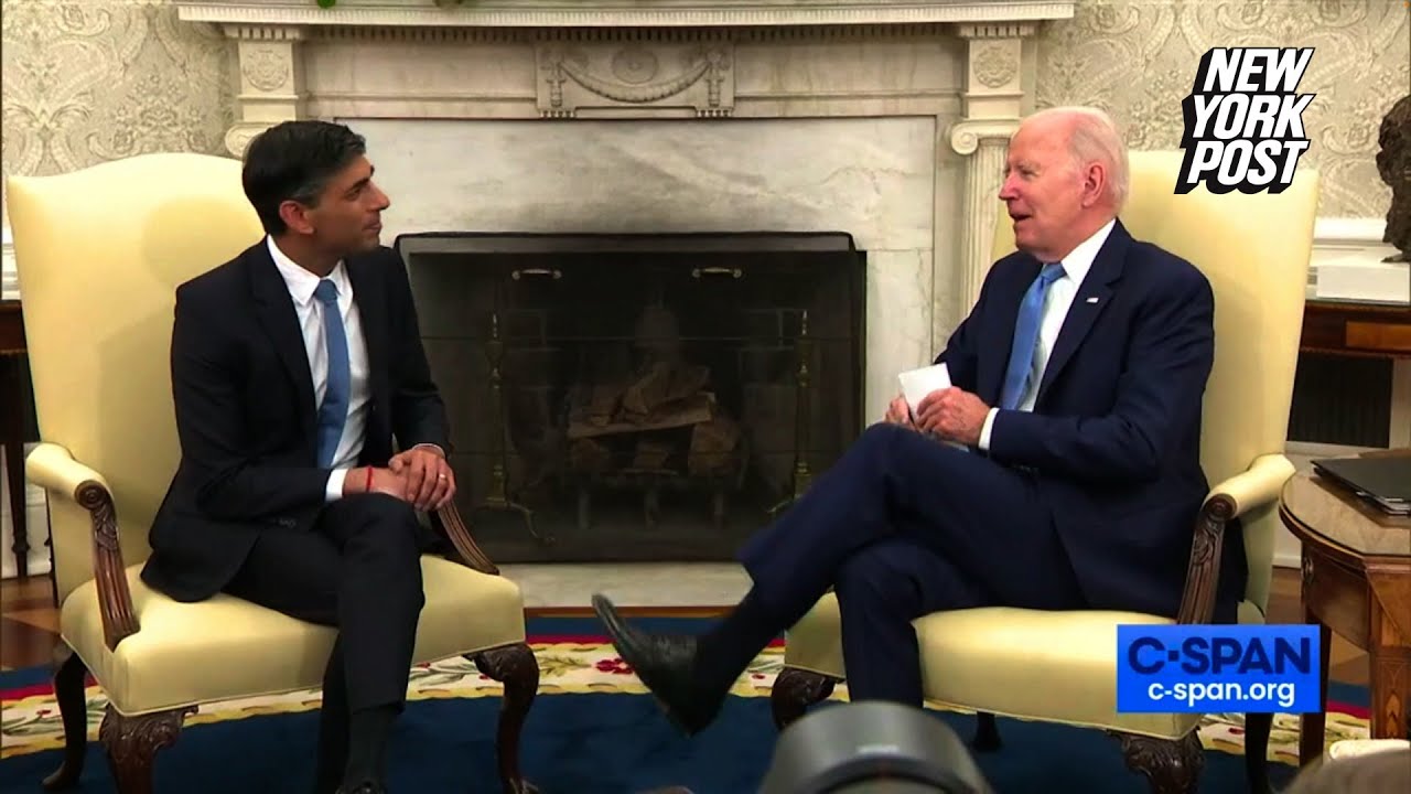 Biden bungles British ‘President’ Sunak’s title at White House visit