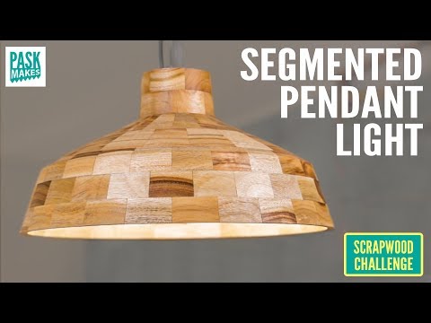 Scrap Wood Pendant Light - Scrapwood Challenge Ep33 - UCNyGbxoEo6CQvaRVEvItxkA