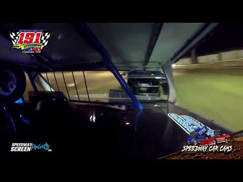 #38 Aaron Branham - Modified - Heat &amp; Feature - 191 Speedway - 11-9-24 - dirt track racing video image