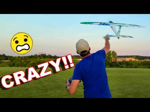 Insane Flat Spin Landing RC Plane Stunt Origin Hobby Acro - TheRcSaylors - UCYWhRC3xtD_acDIZdr53huA