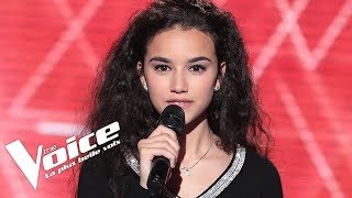 Yves Montand - Les feuilles mortes | Lilya | The Voice France 2018 | Blind Audition