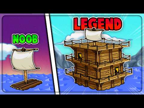 Building the Epic Island Base! - Raft Gameplay - UCK3eoeo-HGHH11Pevo1MzfQ