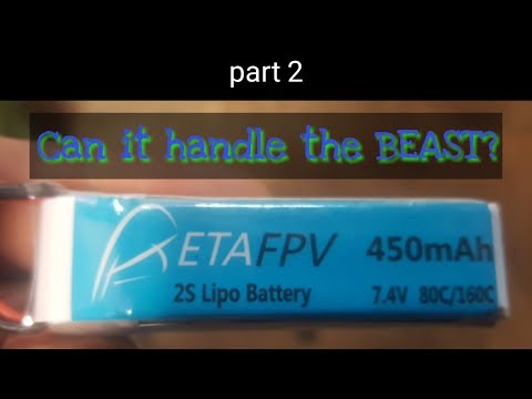 Beta FPV 450mah 2S Batteries 80C/160C Discharge XT30 Test #2 The Beast - UCNUx9bQyEI0k6CQpo4TaNAw