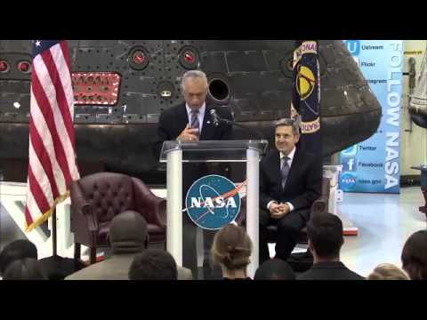 NASA Admin. Gathers New Spacecrafts For Budget Speech | Video - UCVTomc35agH1SM6kCKzwW_g