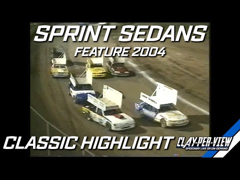 Sprint Sedans | Toowoomba - 1st May 2004 | Clay-Per-View - dirt track racing video image