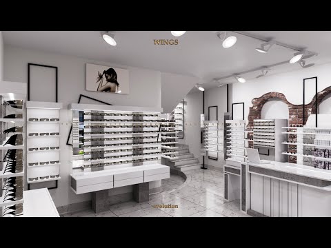 Ottica Flavio - luxury eyewear - Still render presentation